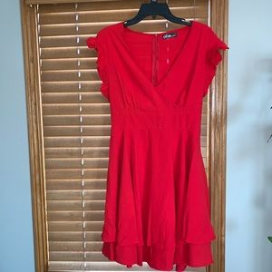 Chic me red dress. Size medium